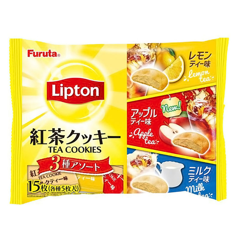 リプトン紅茶クッキー 3種アソート 15枚入