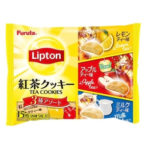 リプトン紅茶クッキー 3種アソート 15枚入