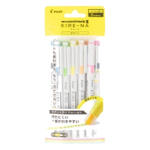 キレーナ 蛍光ペン ベーシックカラー 5色セット