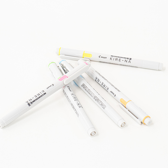 キレーナ 蛍光ペン ベーシックカラー 5色セット