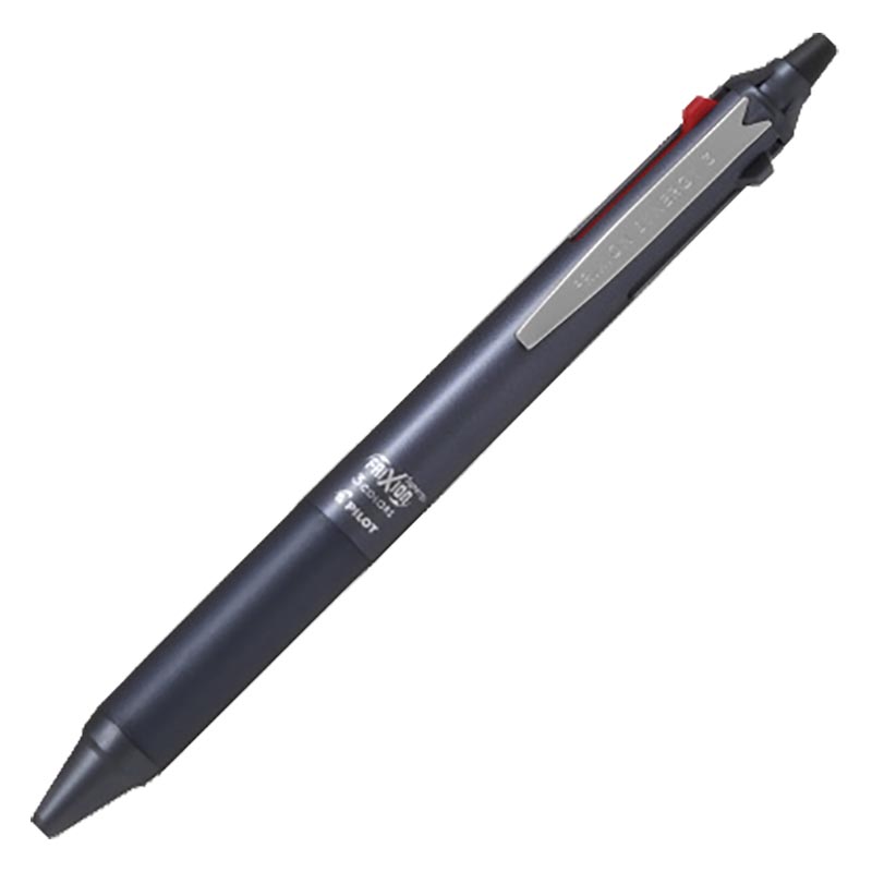 フリクションシナジー3 ゲルインキボールペン3色(黒・赤・青) 0.4mm ネイビー