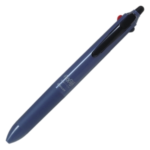 フリクションボールスイッチ フリクション(黒・赤・青)0.5mm+油性(黒)0.7mm ネイビー LB31FBS-2-NV