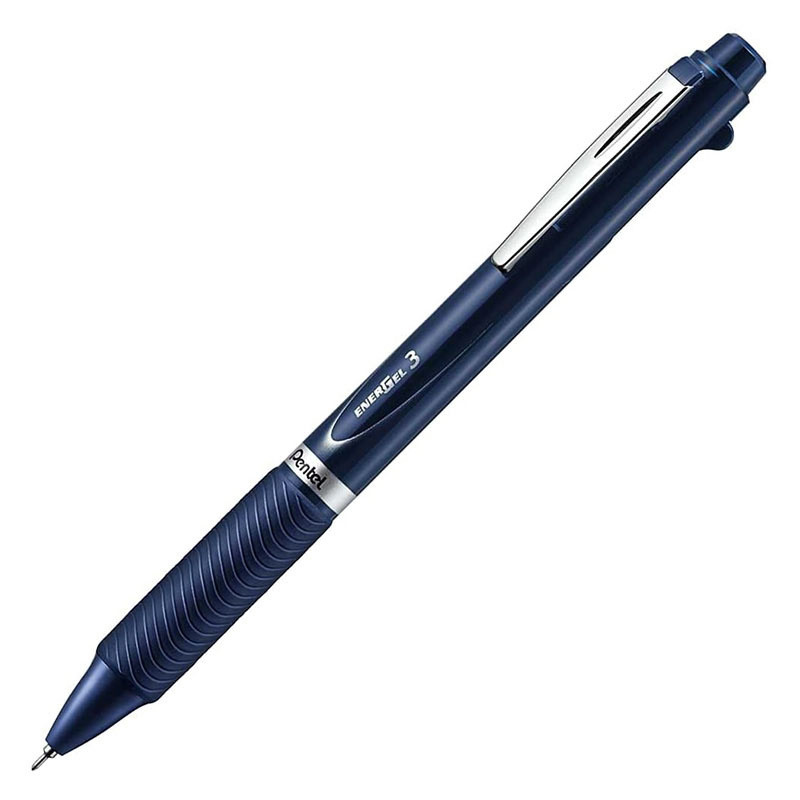 エナージェル3色05ダークブルー軸