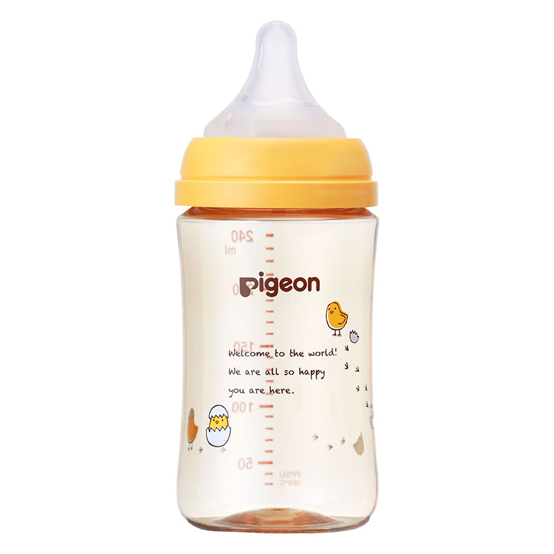 母乳実感 哺乳びん(プラスチック製)Bird 240ml