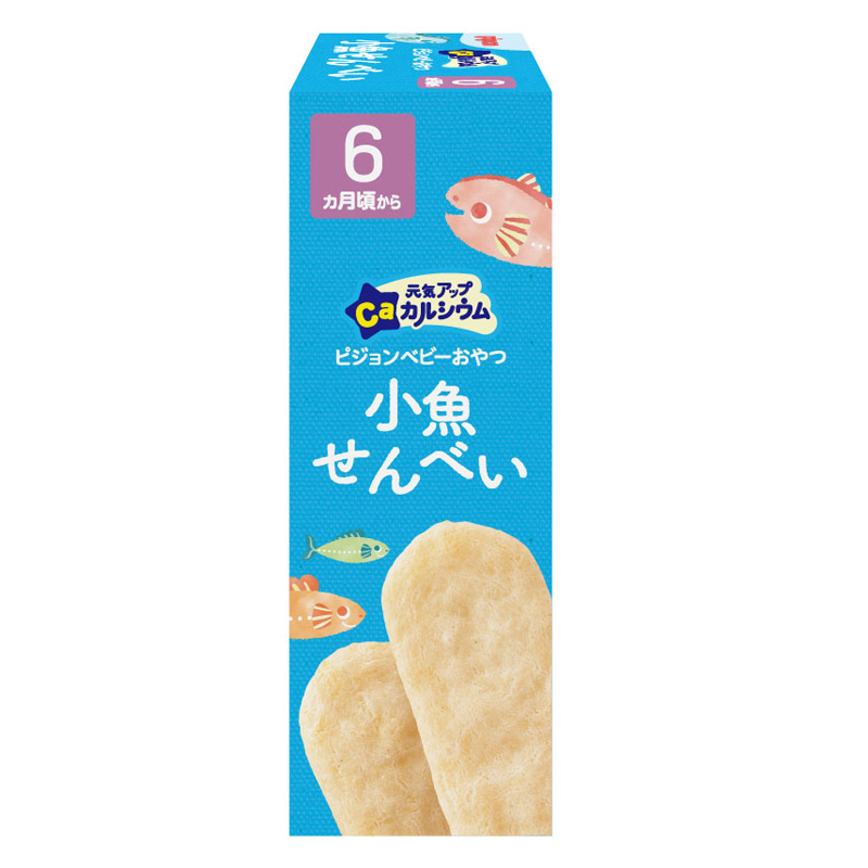 元気アップカルシウム小魚せんべい (2枚×6袋) 24g