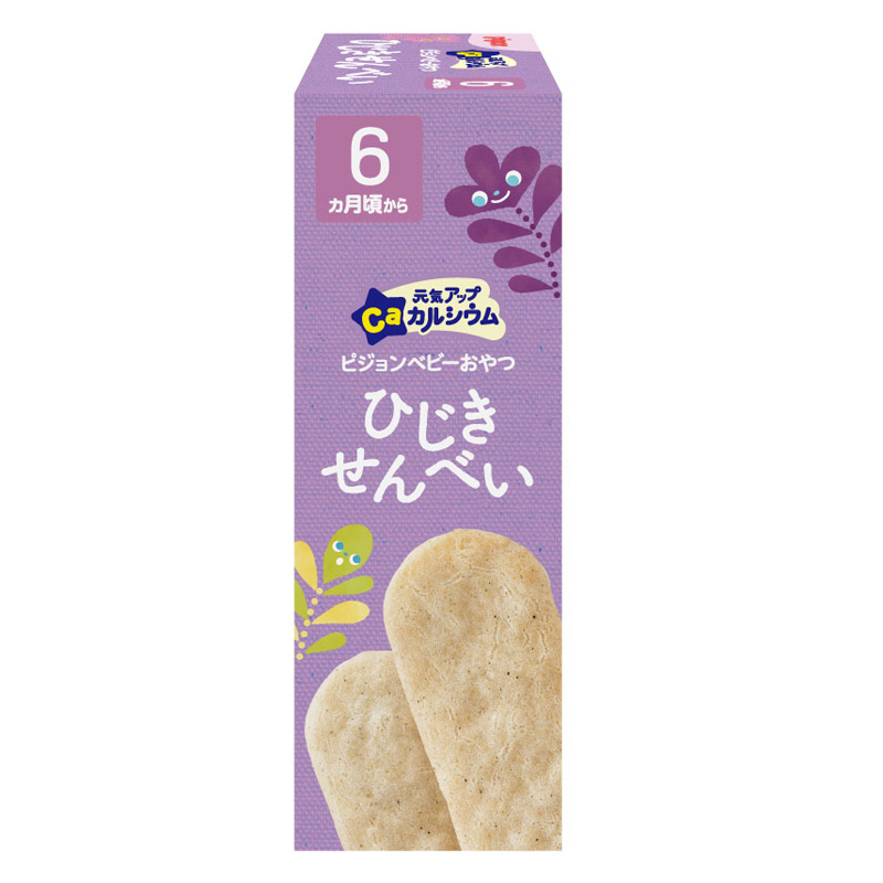 元気アップカルシウム ひじきせんべい (2枚×6袋) 24g