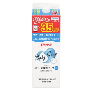 ベビー全身泡ソープ 詰めかえ用 3.5回分 1400ml