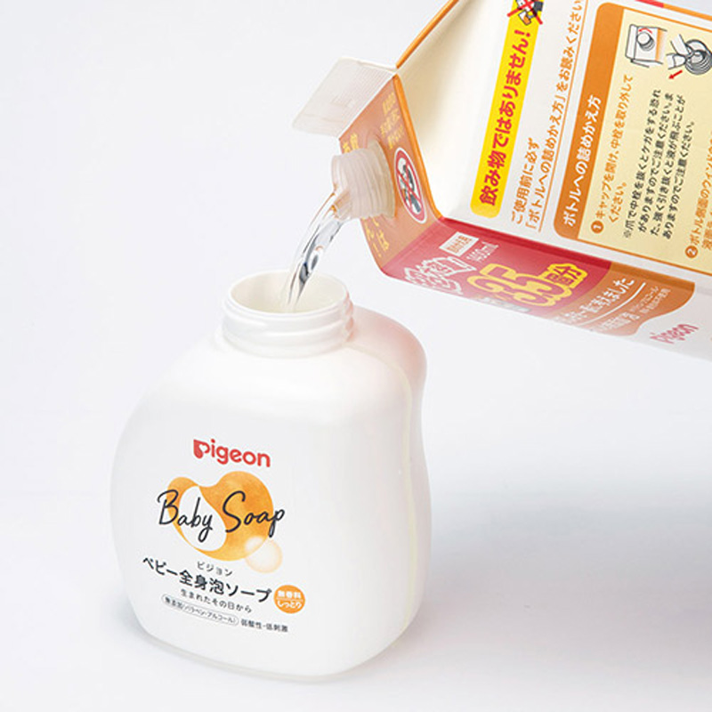 ベビー全身泡ソープ しっとり 詰めかえ用 3.5回分 1400ml　