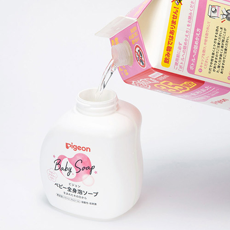 ベビー全身泡ソープ フラワー 詰替え3.5回分 1400ml