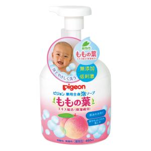 薬用全身泡ソープ ももの葉本体 450ml【医薬部外品】