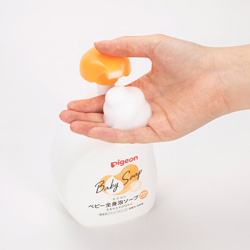 ベビー全身泡ソープ しっとり 本体 500ml