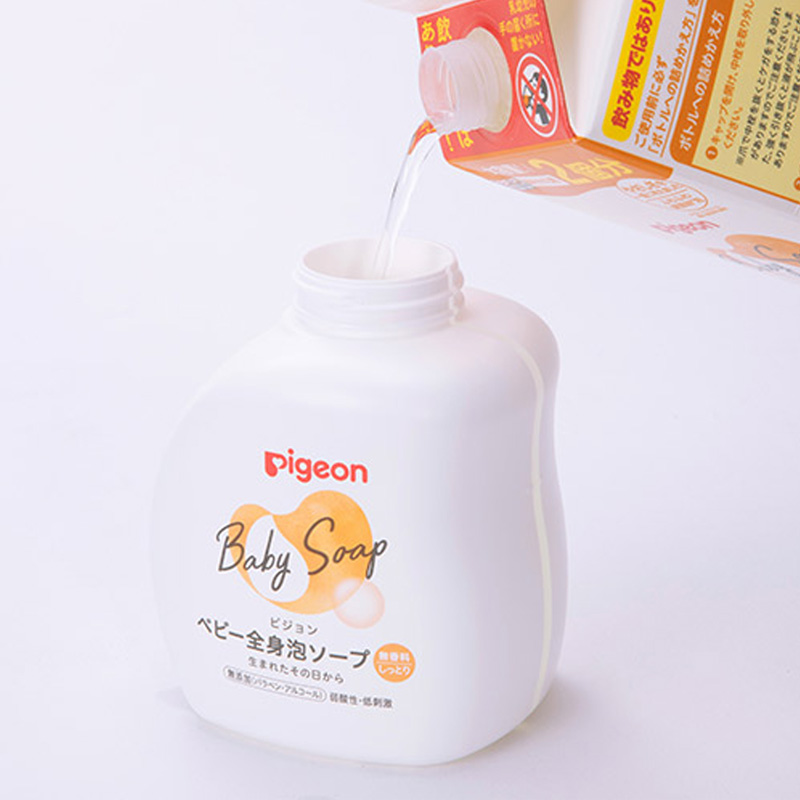 ベビー全身泡ソープ しっとり 詰替用(2回分) 800ml