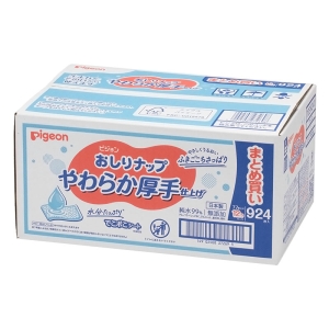 おしりナップ やわらか厚手仕上げ 純水99％ 77枚×12個パック