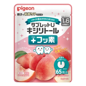 タブレットU キシリトール+フッ素 ふんわりピーチ味 65粒入