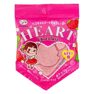 ペコちゃんハートチョコレート あまおう苺