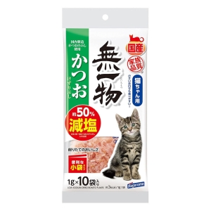 無一物 減塩かつおけずりぶし 1g×10袋