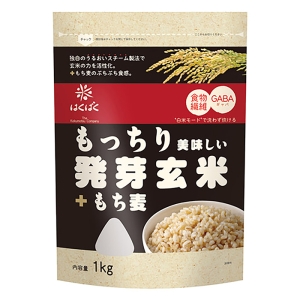 はくばく　発芽玄米+もち麦 1kg