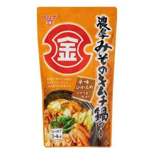 濃厚みそのキムチ鍋つゆ 750g