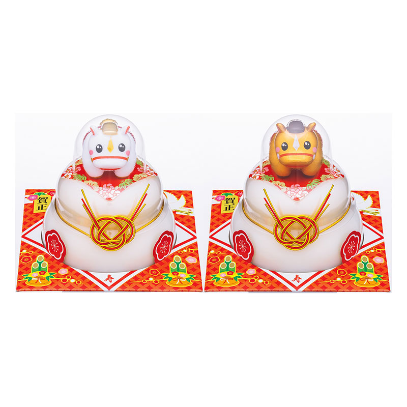 お鏡餅 福招き干支 1個 160g