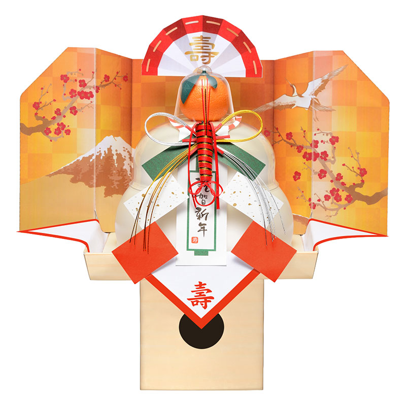 【東日本限定】お鏡餅 謹賀新年きりもち 大 1000g