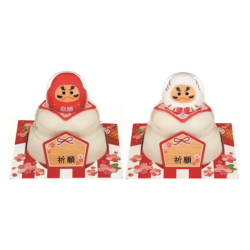 【西日本限定】お鏡餅 まる餅入りだるま 1個 60g