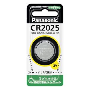 マイクロ電池(コイン形リチウム電池) CR2025P Panasonic パナソニック