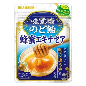 味覚糖のど飴 蜂蜜エキナセア 61g