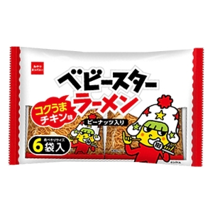 ベビースターラーメン コクうまチキン味 23g×6袋入