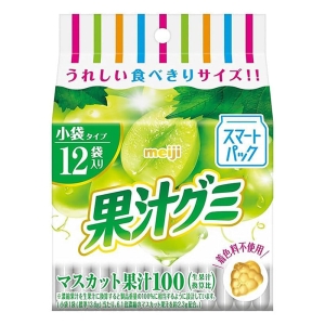 果汁グミスマートパック マスカット 163g