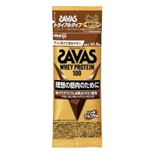 ザバス ホエイプロテイン100 リッチショコラ味 トライアルタイプ 10.5g