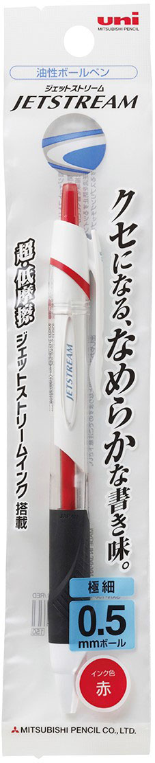 ジェットストリーム 単色 0.5mm 1P 赤