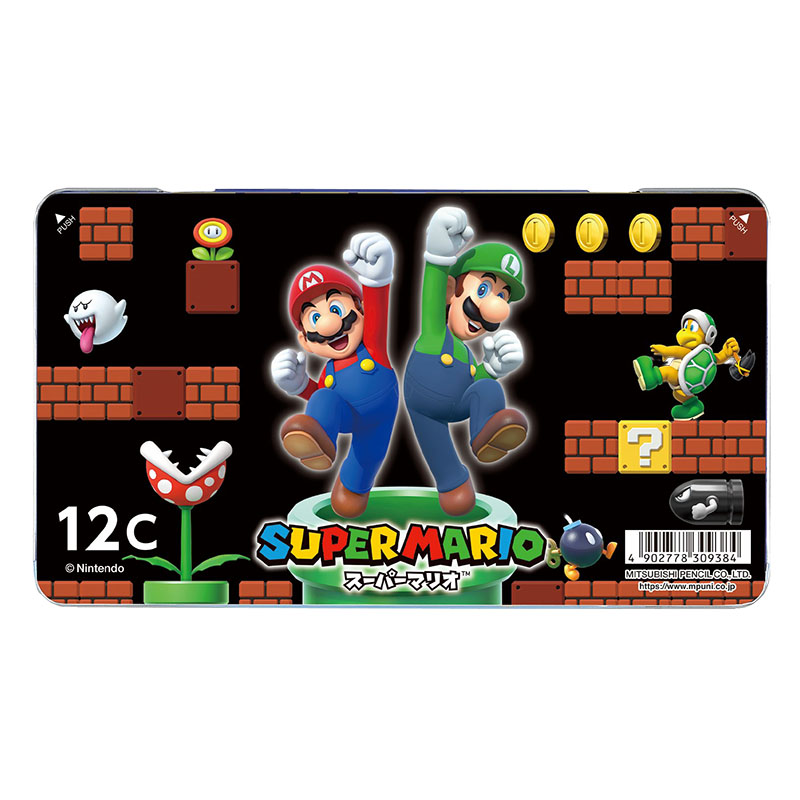 色鉛筆 880級 スーパーマリオ 12色入