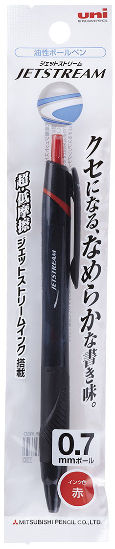 ジェットストリーム 単色 0.7mm 1P 赤