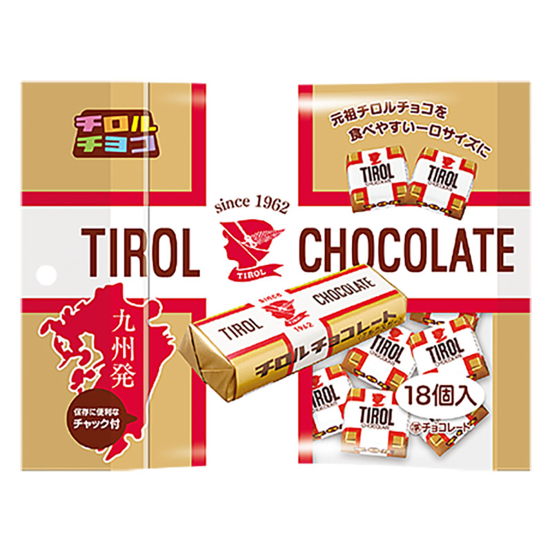 チロルチョコ＜ミルクヌガーパック＞ 18個入