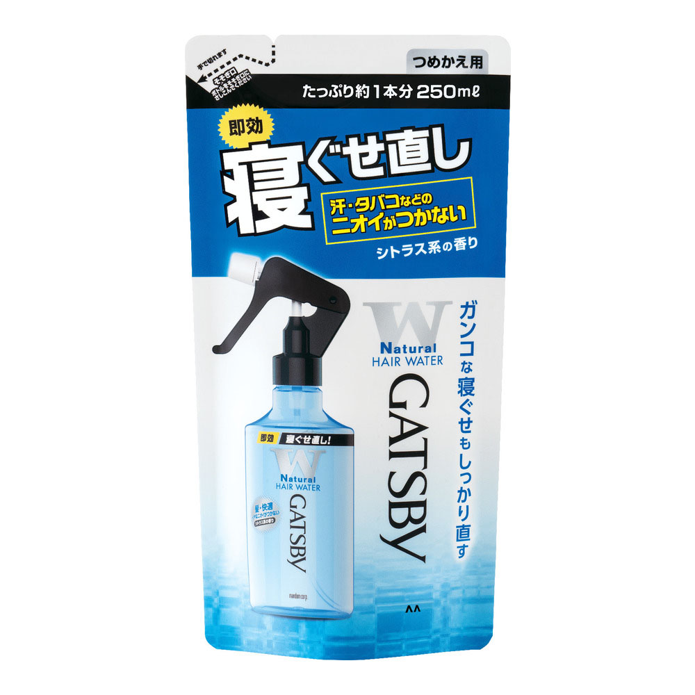 ギャツビー 寝ぐせ直しウォーター 詰替え用 250ml シトラス