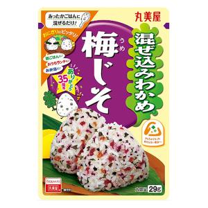 丸美屋食品工業 混ぜ込みわかめ 梅じそ 29g