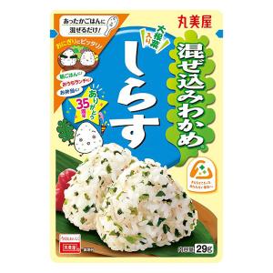 丸美屋食品工業 混ぜ込みわかめ しらす 29g