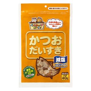 ペット用 減塩かつおだいすき 40g