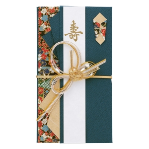 花衣金封 濃紺(婚礼用金封)