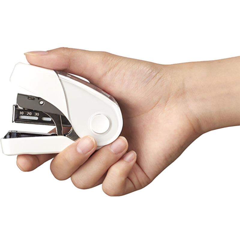 サクリフラット 32枚フラット軽とじホッチキス ホワイト