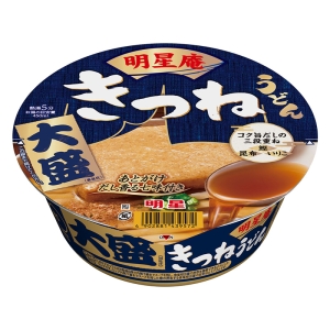 明星庵 きつねうどん 大盛 105g