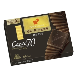 カレ・ド・ショコラ カカオ70 18枚入