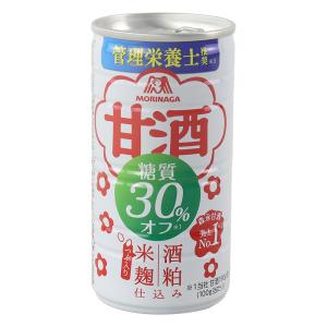 森永製菓 甘酒 糖質30%オフ 185g