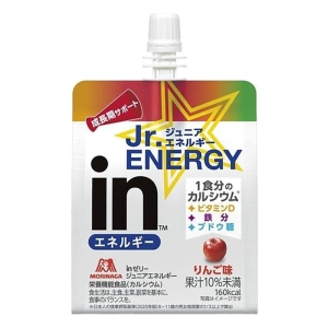 inゼリー ジュニアエネルギー りんご味 180g