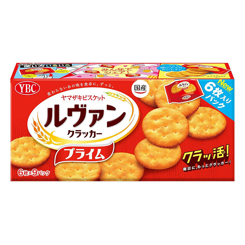 ルヴァン クラッカープライム 54枚(6枚×9パック)