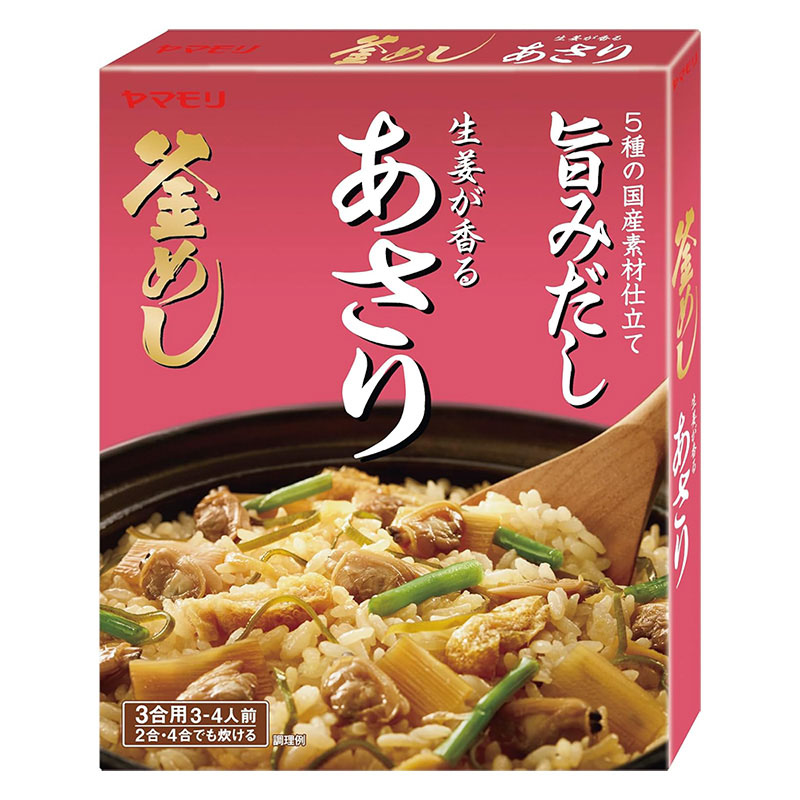 釜めしの素 生姜が香るあさり 166g
