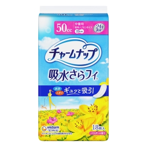 チャームナップ 吸水さらフィ 中量用 50cc 18枚
