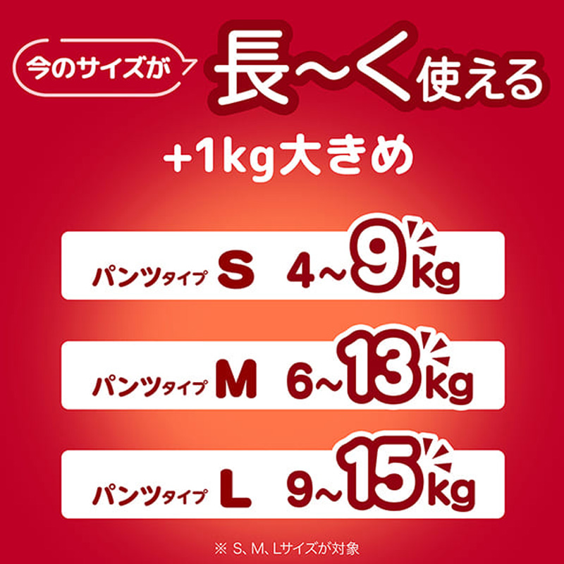 マミーポコ パンツ ドラえもん オムツ Lサイズ(9~15kg)62枚
