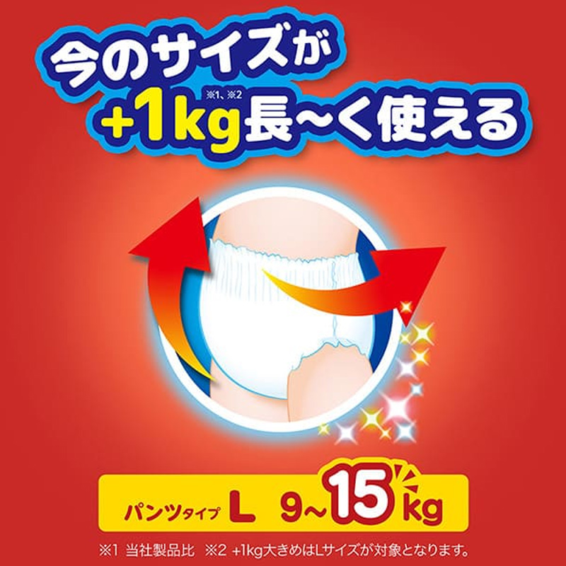 マミーポコ パンツ トミカ・プラレール L(9～15kg) 62枚