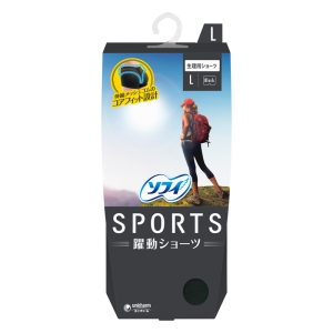 ソフィ SPORTS 躍動ショーツＬ ブラック